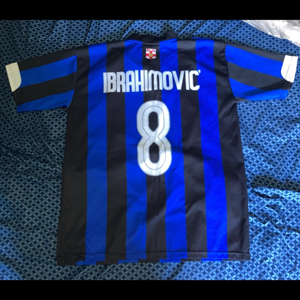 Inter Milan Zlatan Ibrahimovic Soccer/Football Jersey